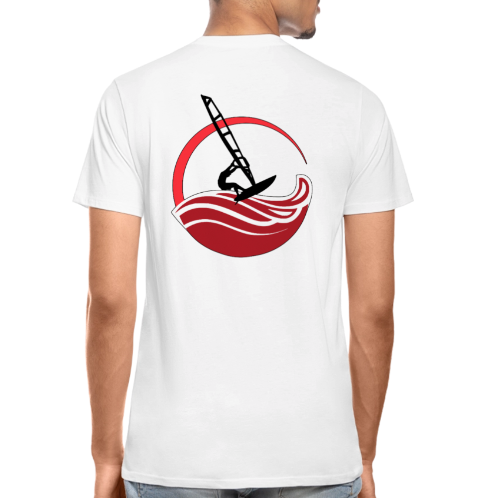 Männer Premium Bio T-Shirt -aut264- - Weiß