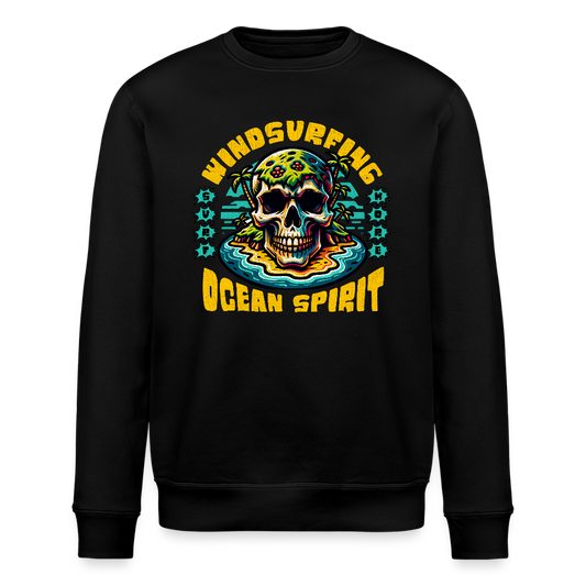 Unisex Bio-Sweatshirt -ocean spirit- - Schwarz