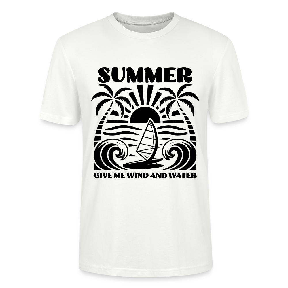 safi s T-Shirt CRAFTER -give me wind and water- - Weiß