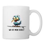 Tasse -Wo ist mein Segel?- - Weiß