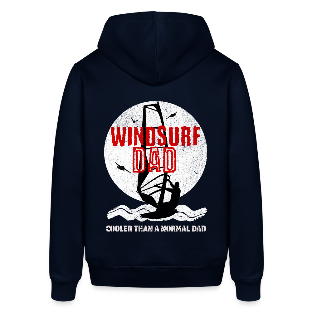 Unisex Bio-Hoodie -windsurf dad- - Navy