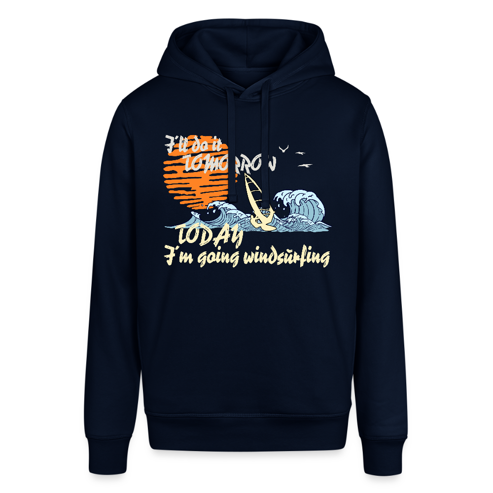 Unisex Bio-Hoodie -tomorrow- - Navy