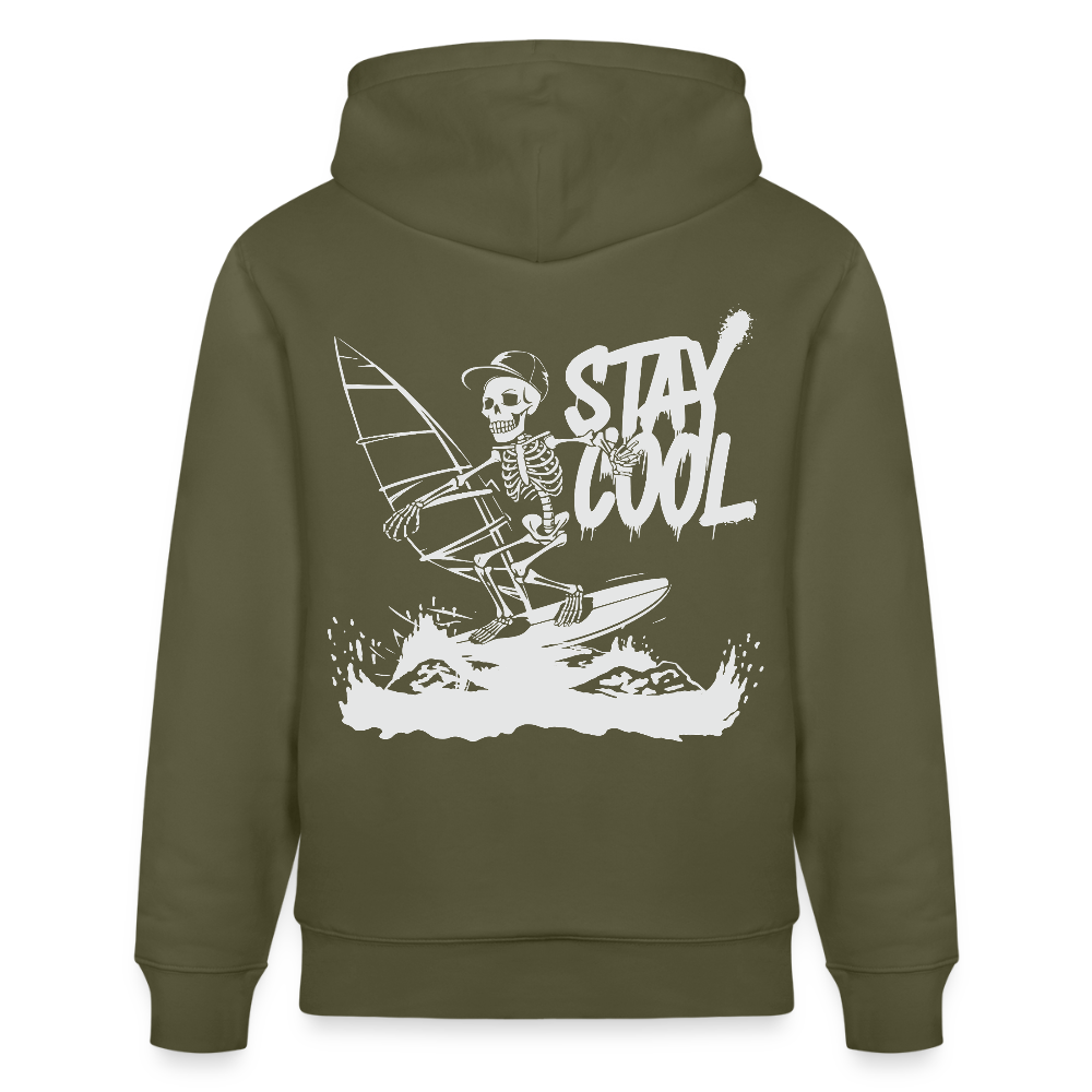 Unisex Bio-Hoodie CRUISER -stay cool- - Khaki Grün