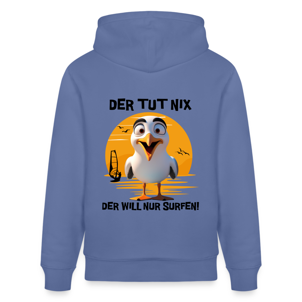 Unisex Bio-Hoodie CRUISER -der tut nix- - Blau