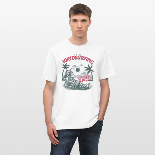 Relaxed Fit Unisex Bio-T-Shirt - I like - - Weiß