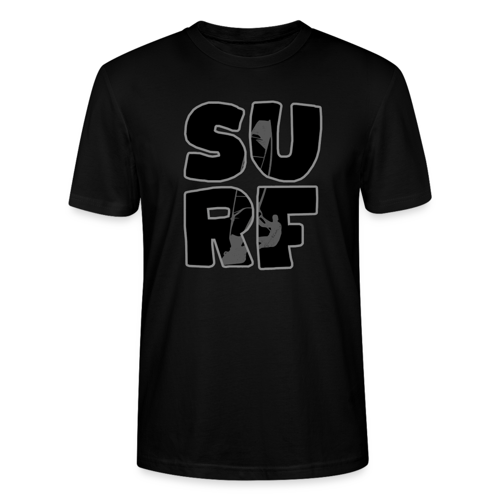 Unisex T-Shirt CRAFTER -surf- - Schwarz