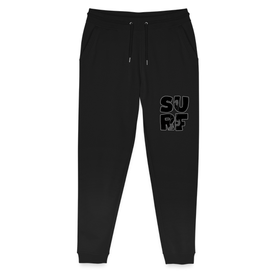 Unisex Bio Jogginghose -surf- - Schwarz