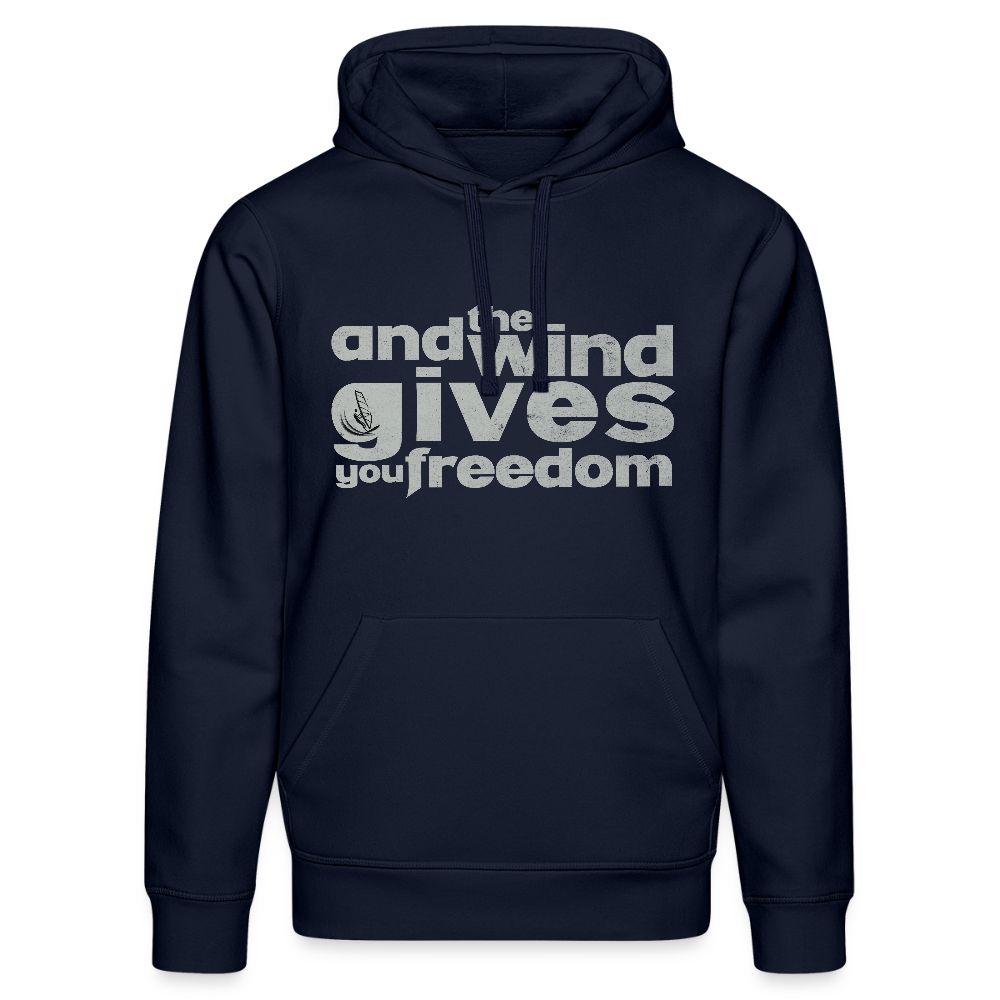 Unisex Bio-Hoodie DRUMMER -freedom- - French Navy