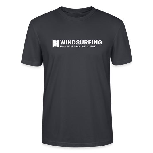 Surfer Geschenk - T-Shirt CRAFTER -more than just a sport- - Dunkles Graublau