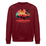 Unisex Bio-Sweatshirt -good idea- - Burgunderrot