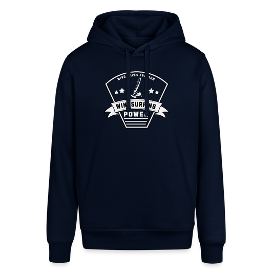 Unisex Bio-Hoodie -power- - Navy