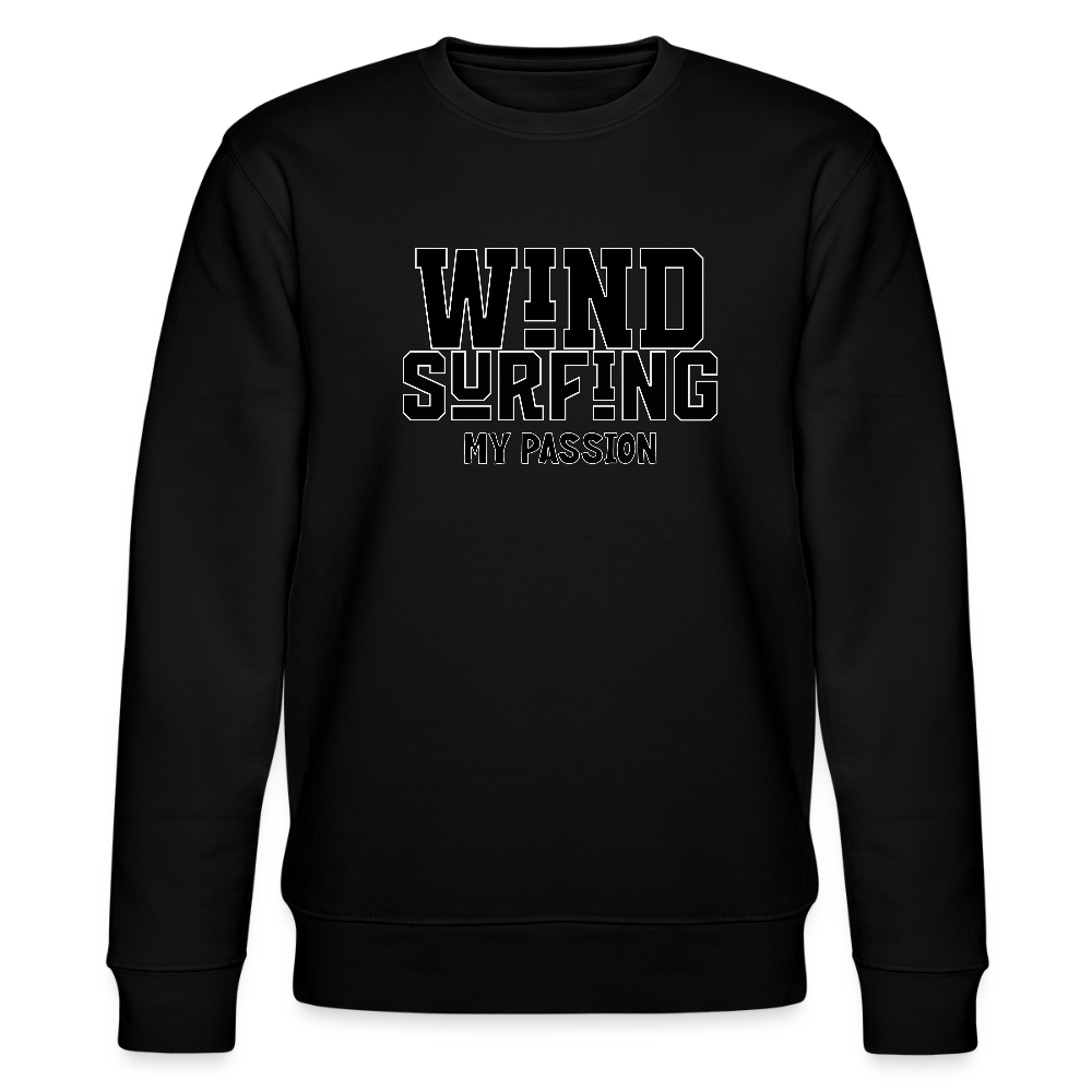 Männer Bio-Sweatshirt -my passion- - Schwarz