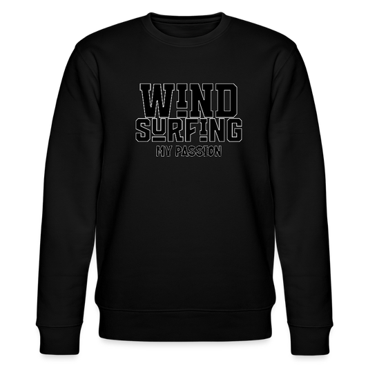 Männer Bio-Sweatshirt -my passion- - Schwarz