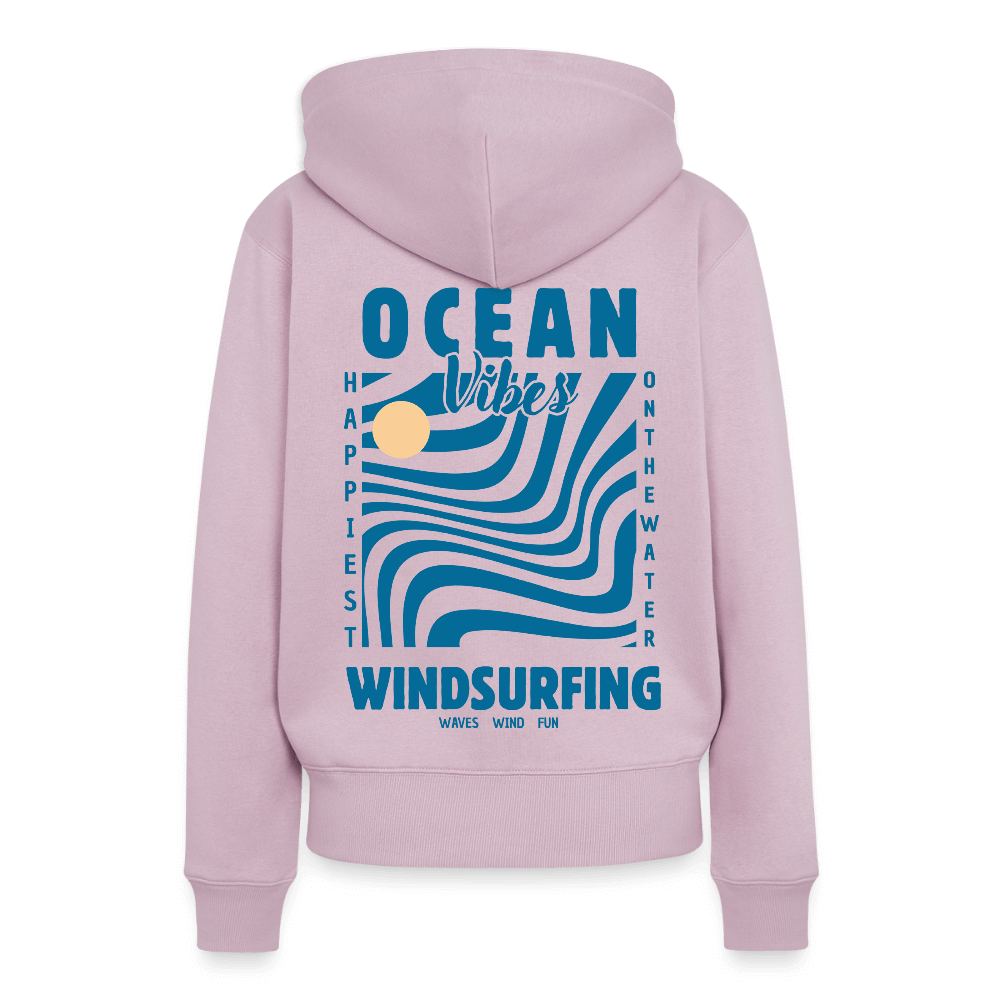 Frauen Premium Hoodie -happiest- - Altrosa