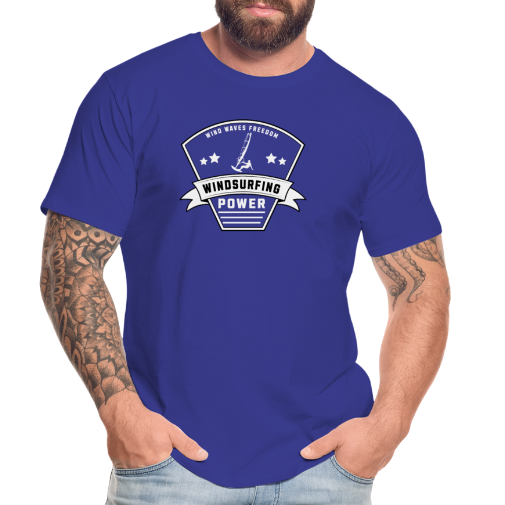 Männer Premium Bio T-Shirt -power- - Königsblau