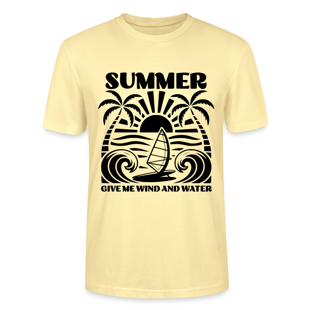 safi s T-Shirt CRAFTER -give me wind and water- - Creme