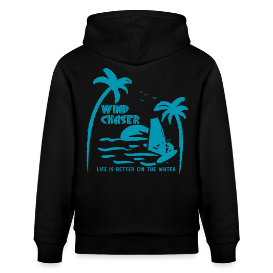 Unisex Bio-Hoodie CRUISER -wind chaser- - Schwarz