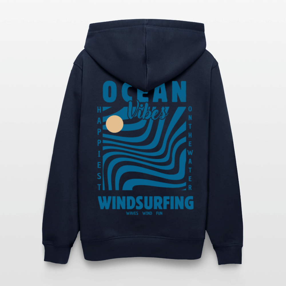 Unisex Bio-Hoodie DRUMMER -happiest- - French Navy