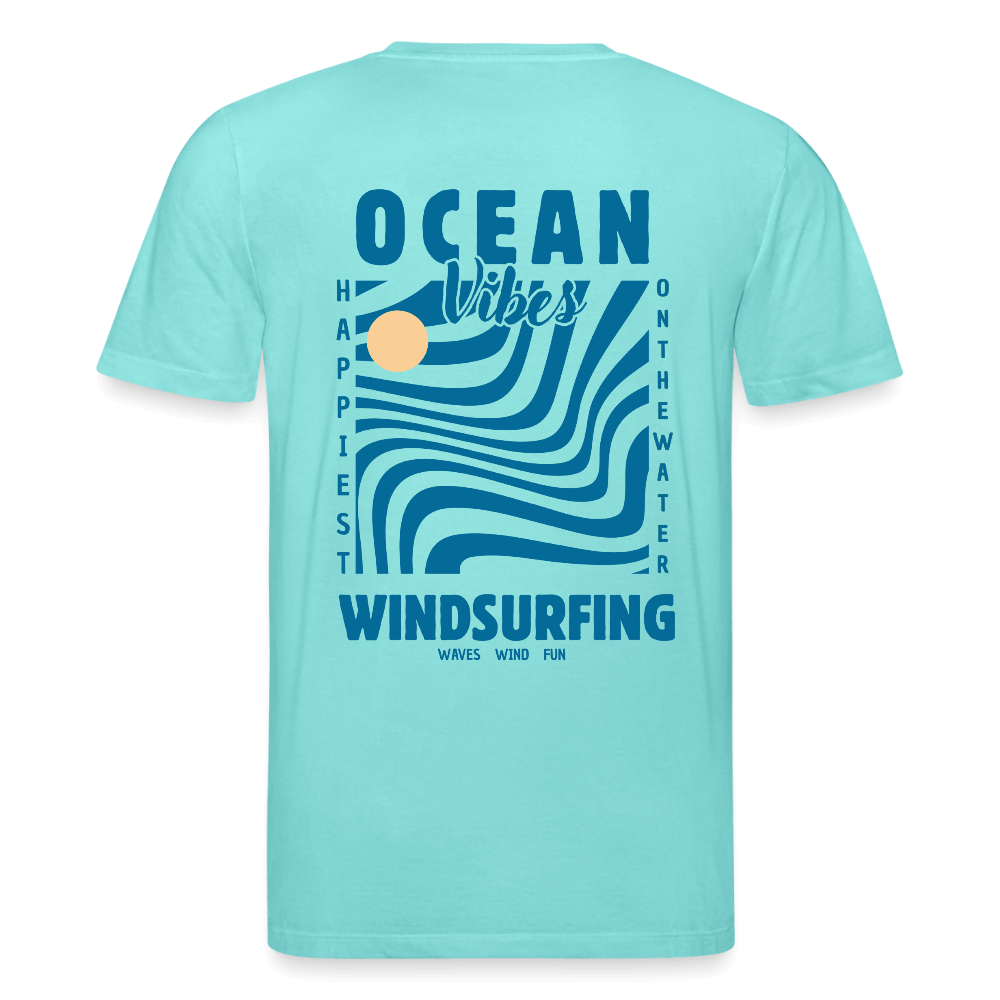 Unisex Bio-T-Shirt CREATOR -happiest- - Poolblau