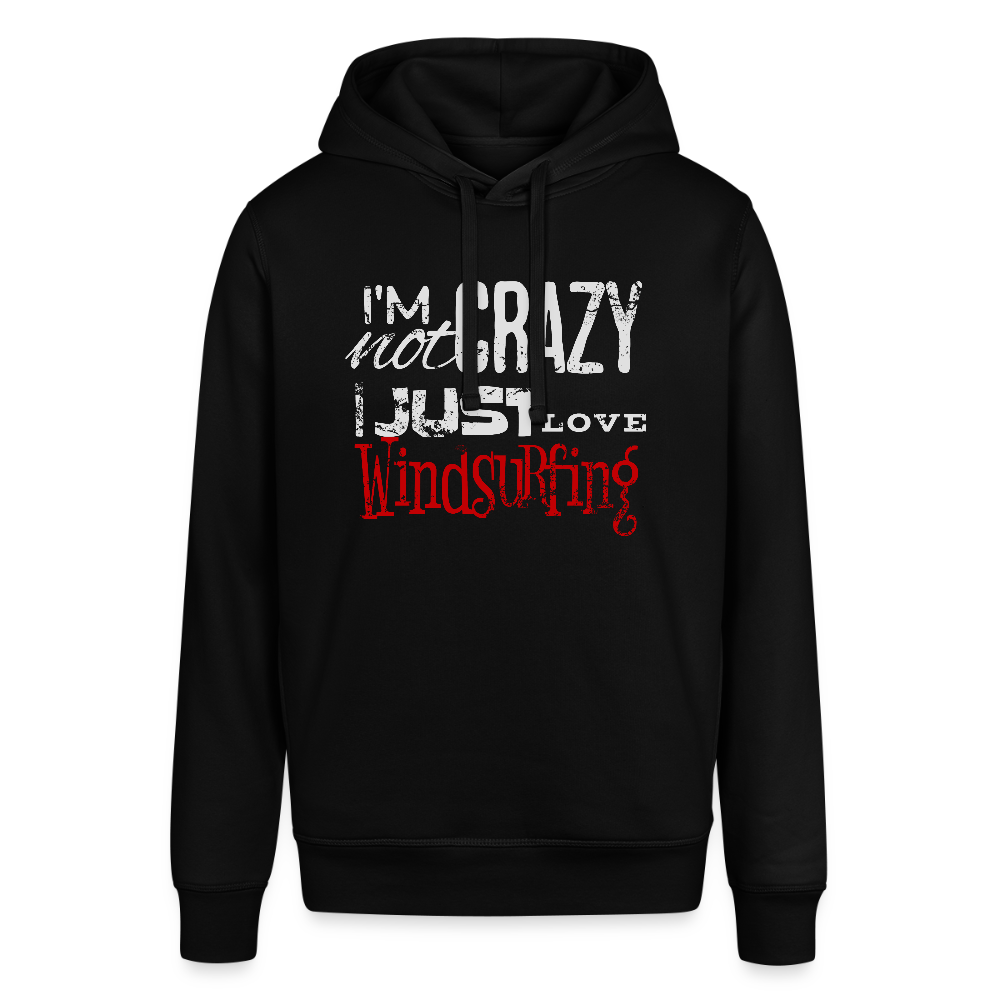 Unisex Bio-Hoodie -crazy- - Schwarz