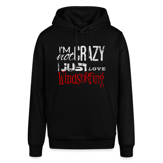 Unisex Bio-Hoodie -crazy- - Schwarz