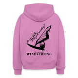 Windsurf Kleidung Bio Hoodie -are you alive- - Pink