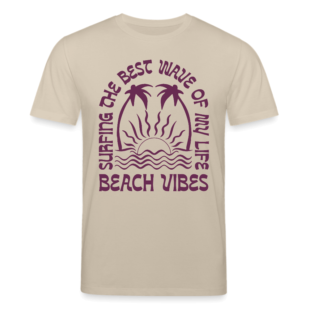 CREATOR Bio-T-Shirt beach vibes für Surfer und Windsurf Liebhaber.