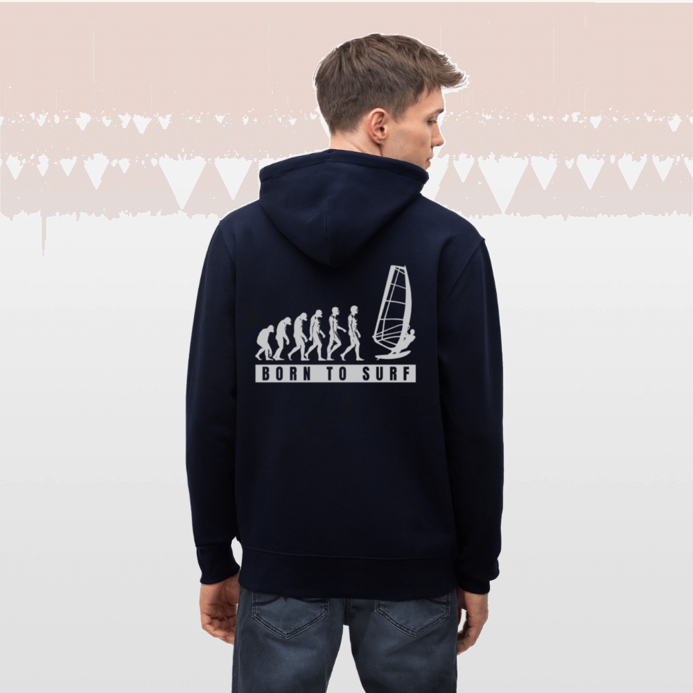 Nachhaltiger CULTIVATOR Hoodie evolution – Windsurf Geschenk.
