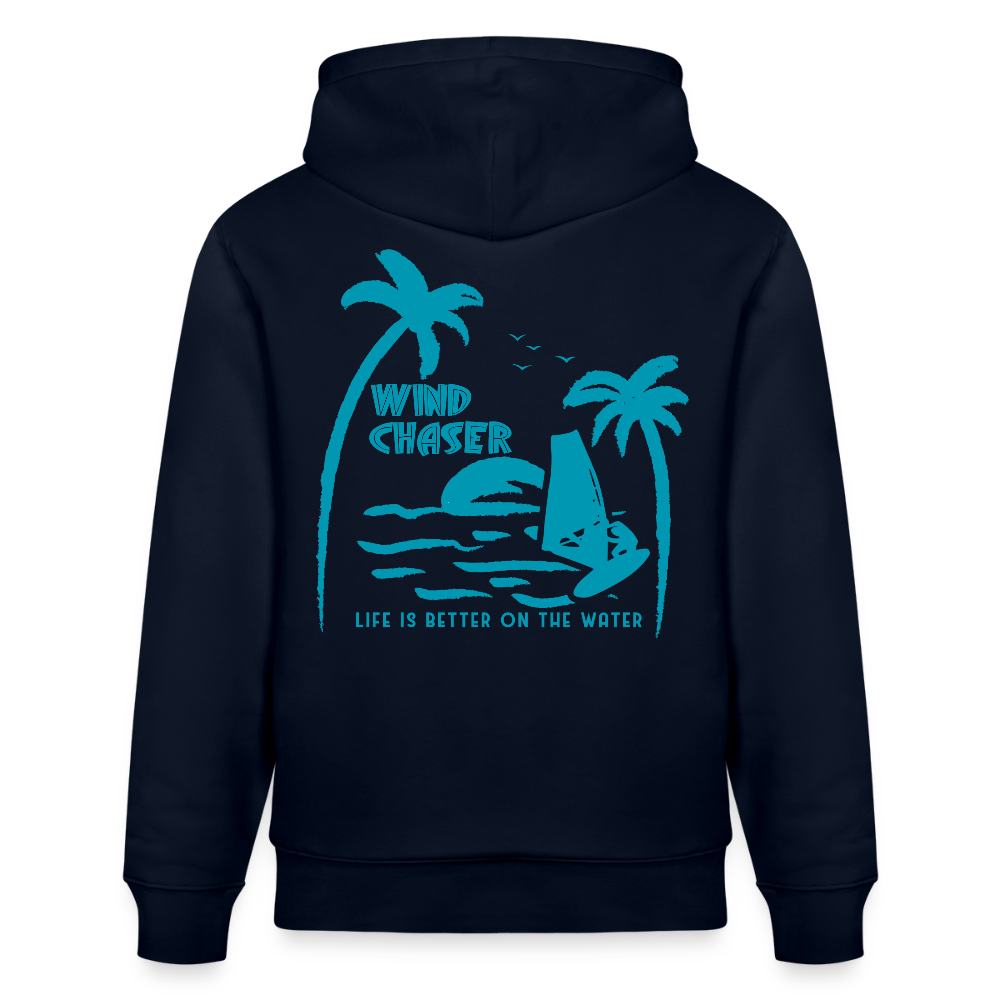 Unisex Bio-Hoodie CRUISER -wind chaser- - Navy