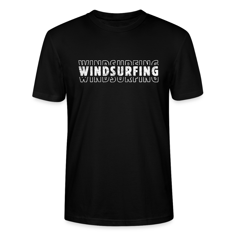 Unisex T-Shirt CRAFTER -windsurfing- - Schwarz