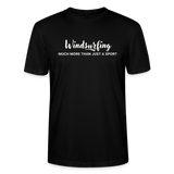 Geschenke Für Windsurfer - Unisex T-Shirt CRAFTER -much more- - Schwarz
