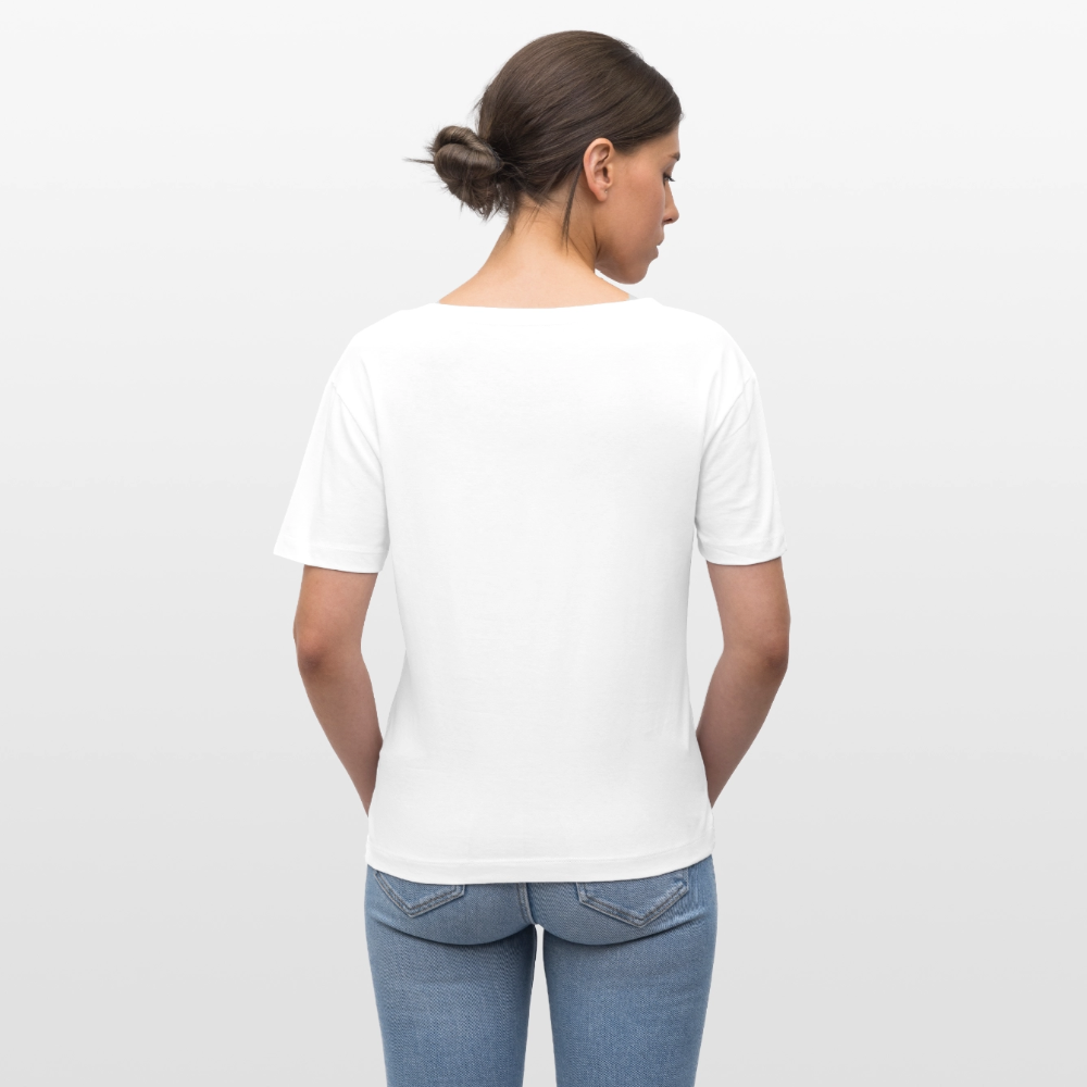 Windsurfer Geschenk Frauen Bio-T-Shirt -are you alive- - Weiß