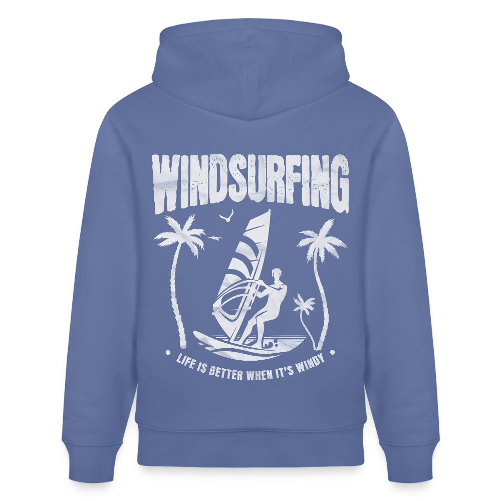 Unisex Bio-Hoodie CRUISER -better life- - Blau