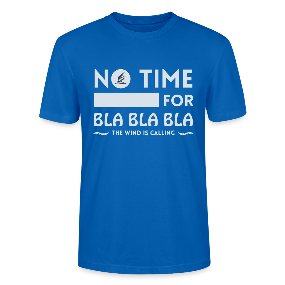 Unisex T-Shirt -bla bla bla- - Pfauenblau