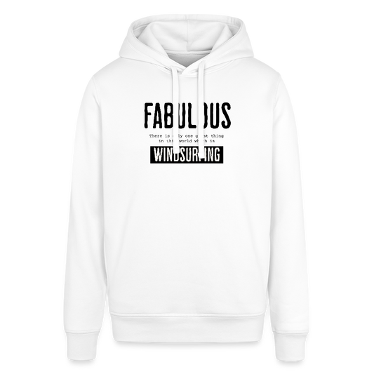 Unisex Bio-Hoodie -fabulous- - Weiß