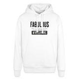 Unisex Bio-Hoodie -fabulous- - Weiß