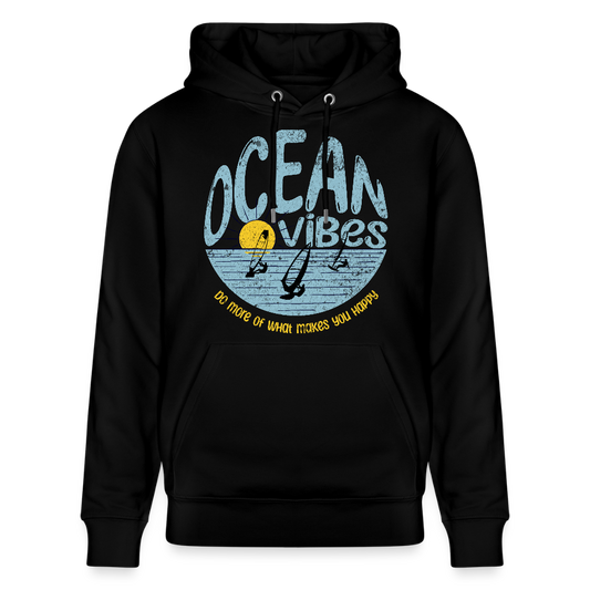 Unisex Bio-Hoodie CRUISER -do more- - Schwarz