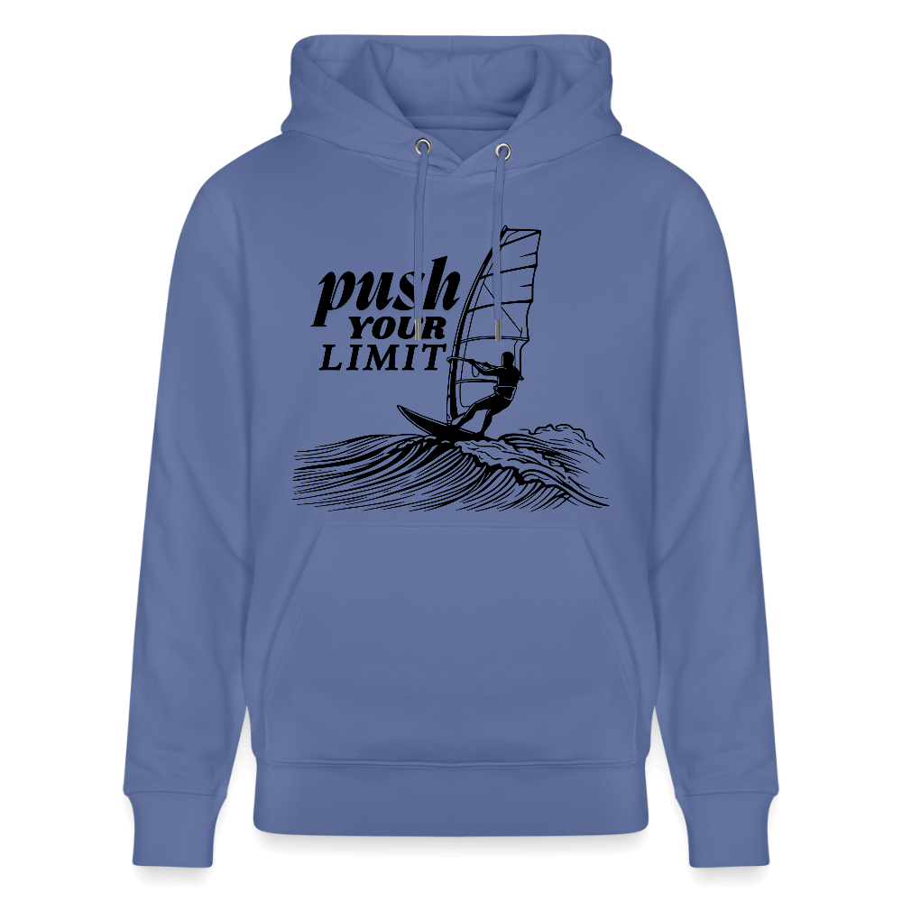 Unisex Kapuzenpullover push – ideal für Windsurferinnen - Blau
