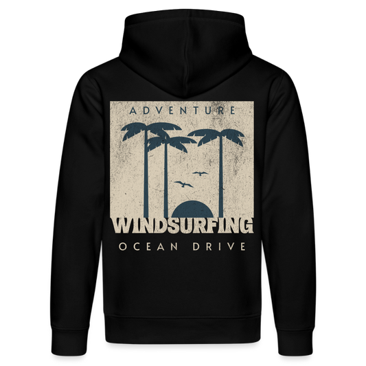 Unisex Bio-Hoodie DRUMMER -ocean drive- - Schwarz