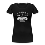 Frauen Premium Bio T-Shirt -power- - Schwarz