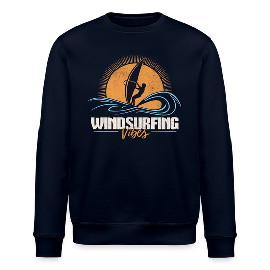 Unisex Bio-Sweatshirt ROLLER -vibes- - Navy