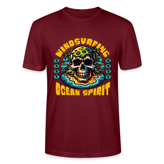 Unisex T-Shirt CRAFTER -ocean spirit- - Burgunderrot