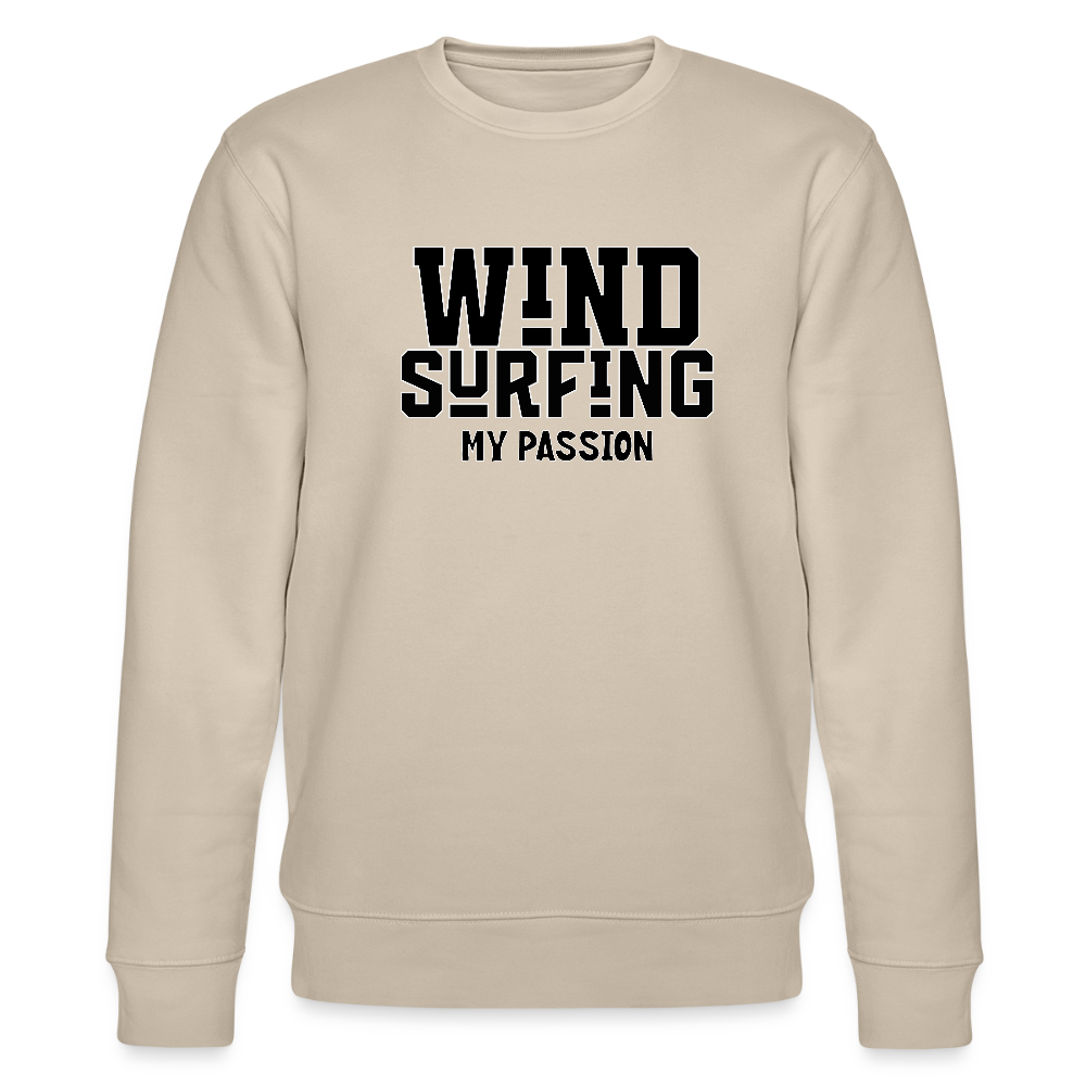 Männer Bio-Sweatshirt -my passion- - Beige