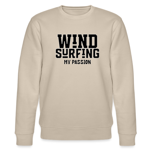 Männer Bio-Sweatshirt -my passion- - Beige
