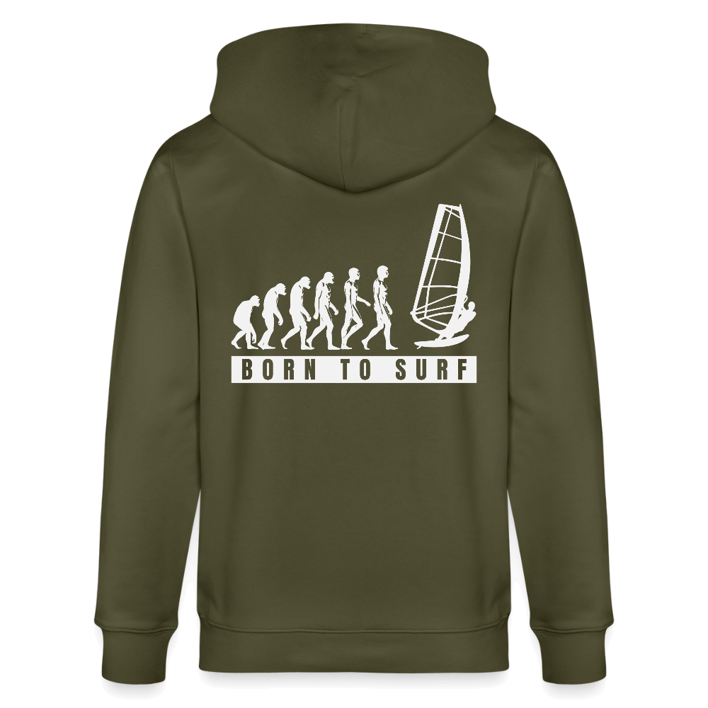 Unisex Bio Hoodie Jacke CULTIVATOR evolution für Windsurfer.