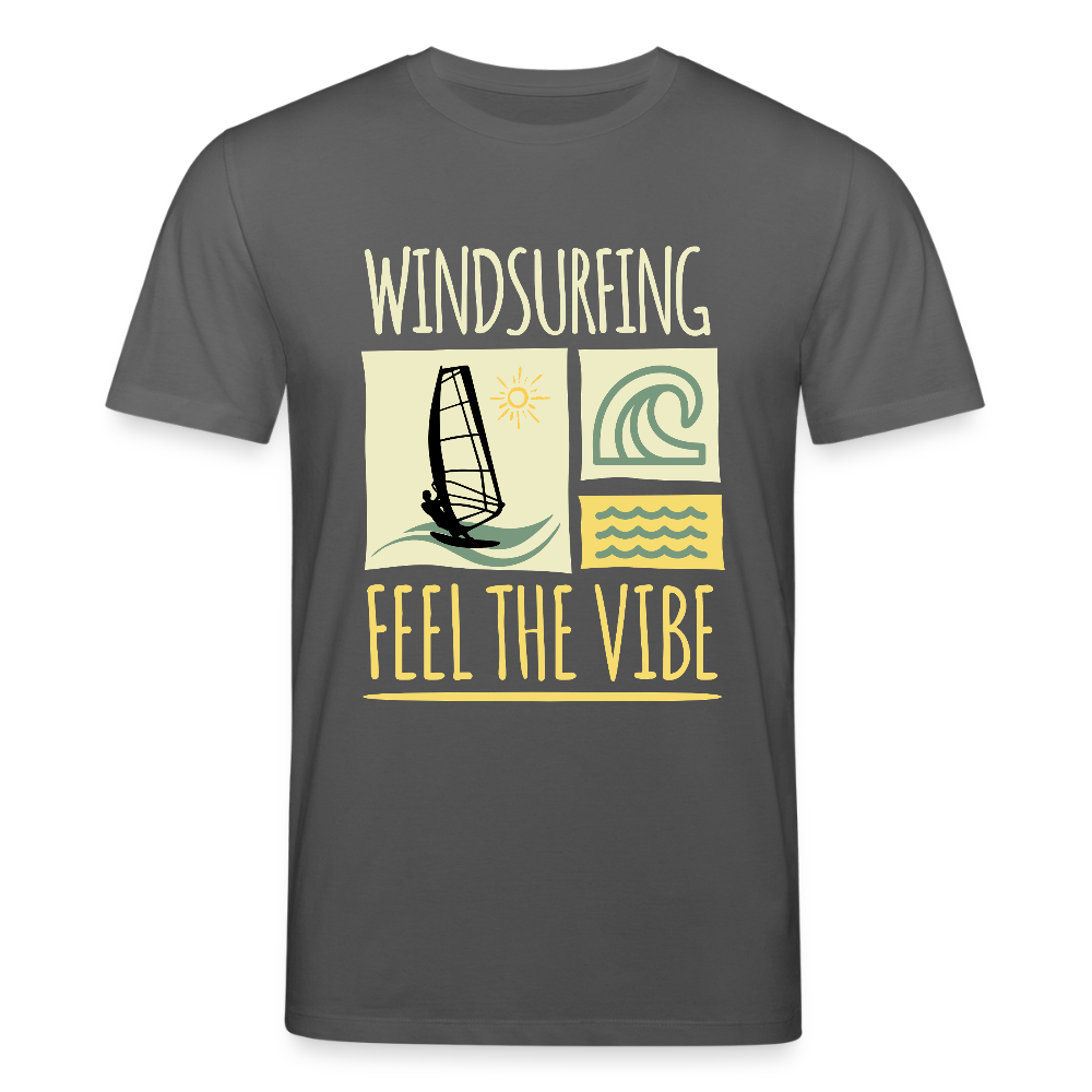 Unisex Bio-T-Shirt CREATOR -feel the vibe- - Anthrazit