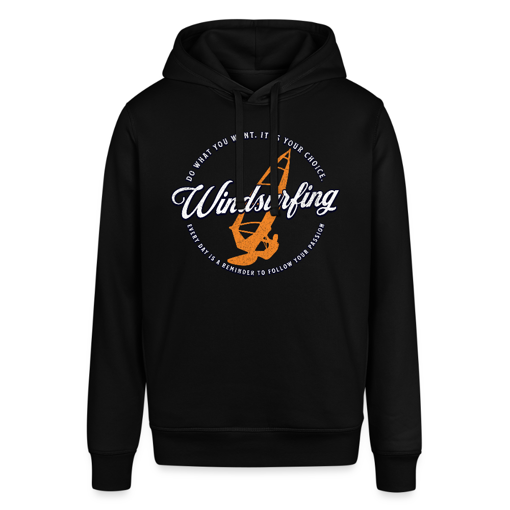 Unisex Bio-Hoodie -do what you want- - Schwarz