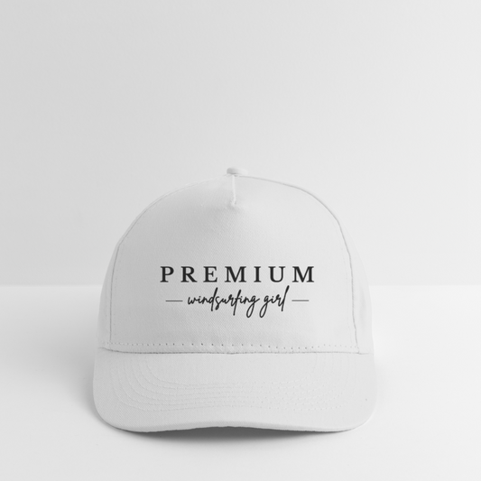 Bio-Baseballkappe -premium- - Weiß