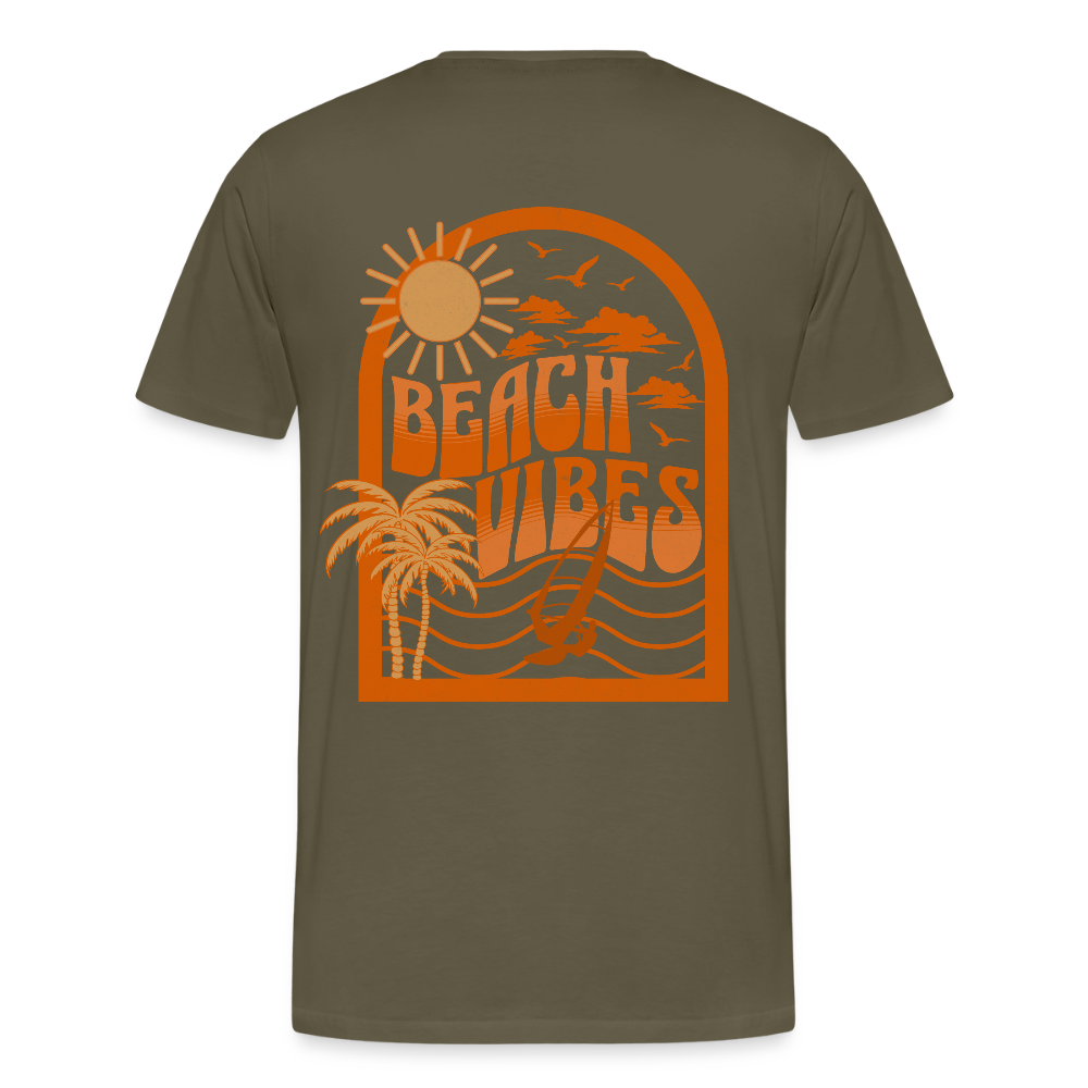 Männer Premium T-Shirt -beach- - Khaki