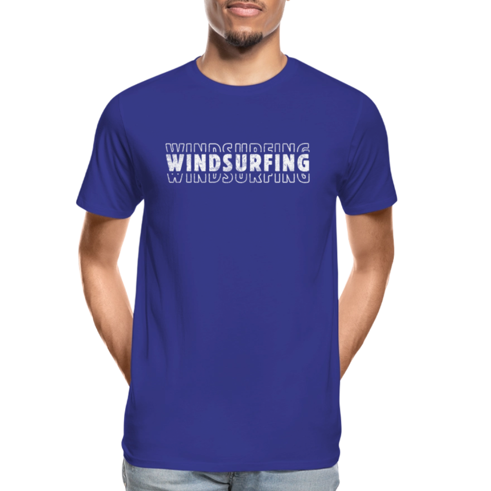 Männer Premium Bio T-Shirt -windsurfing- - Königsblau